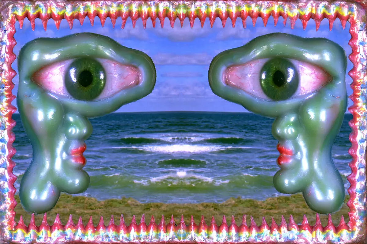 CONIUNCTIO PRINT — surreal contemporary art poster from the Occult collection by VIZN.DESIGN